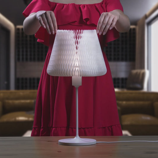 Nanum lamp with 13 honeycomb shapes