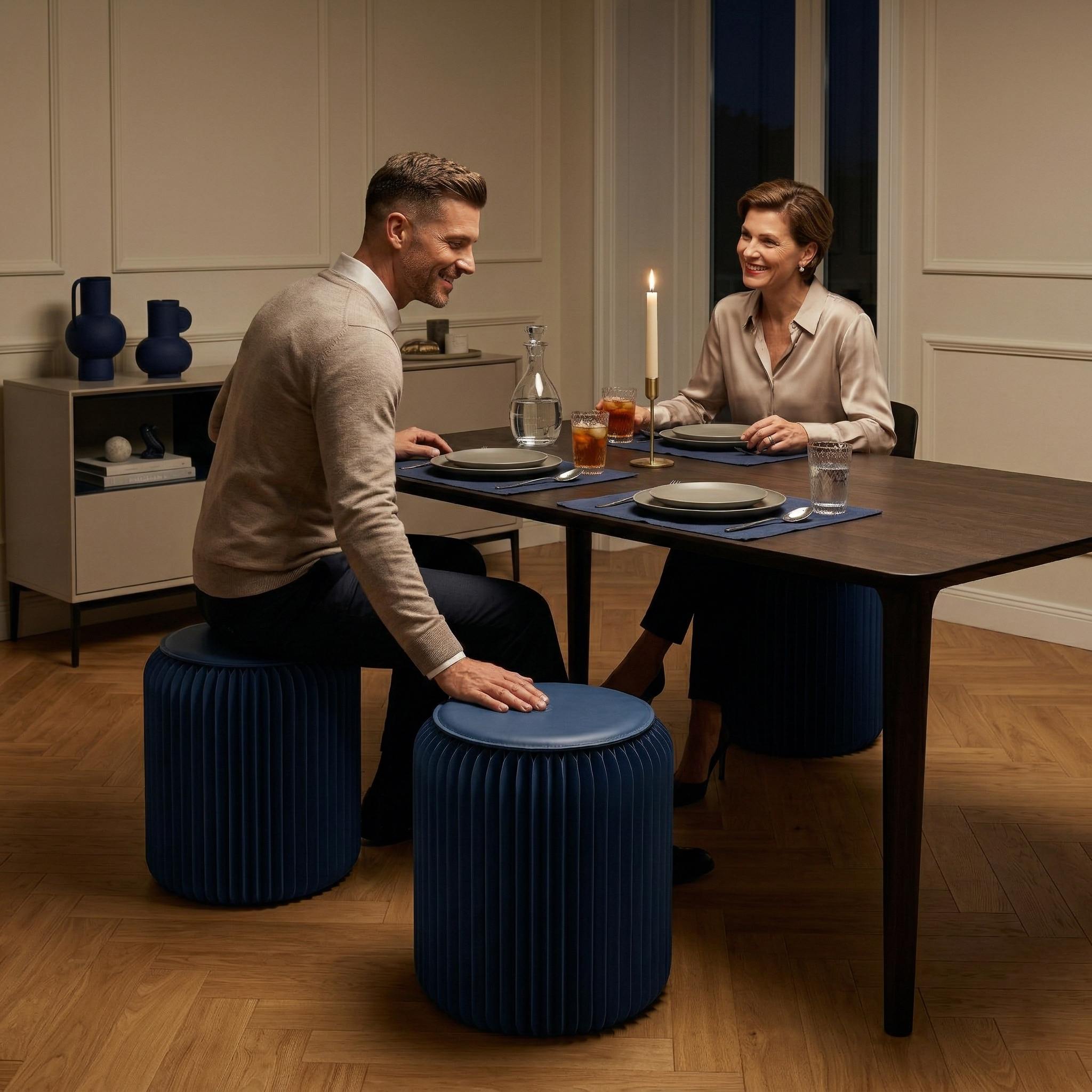 Tabouret pliable, Léon