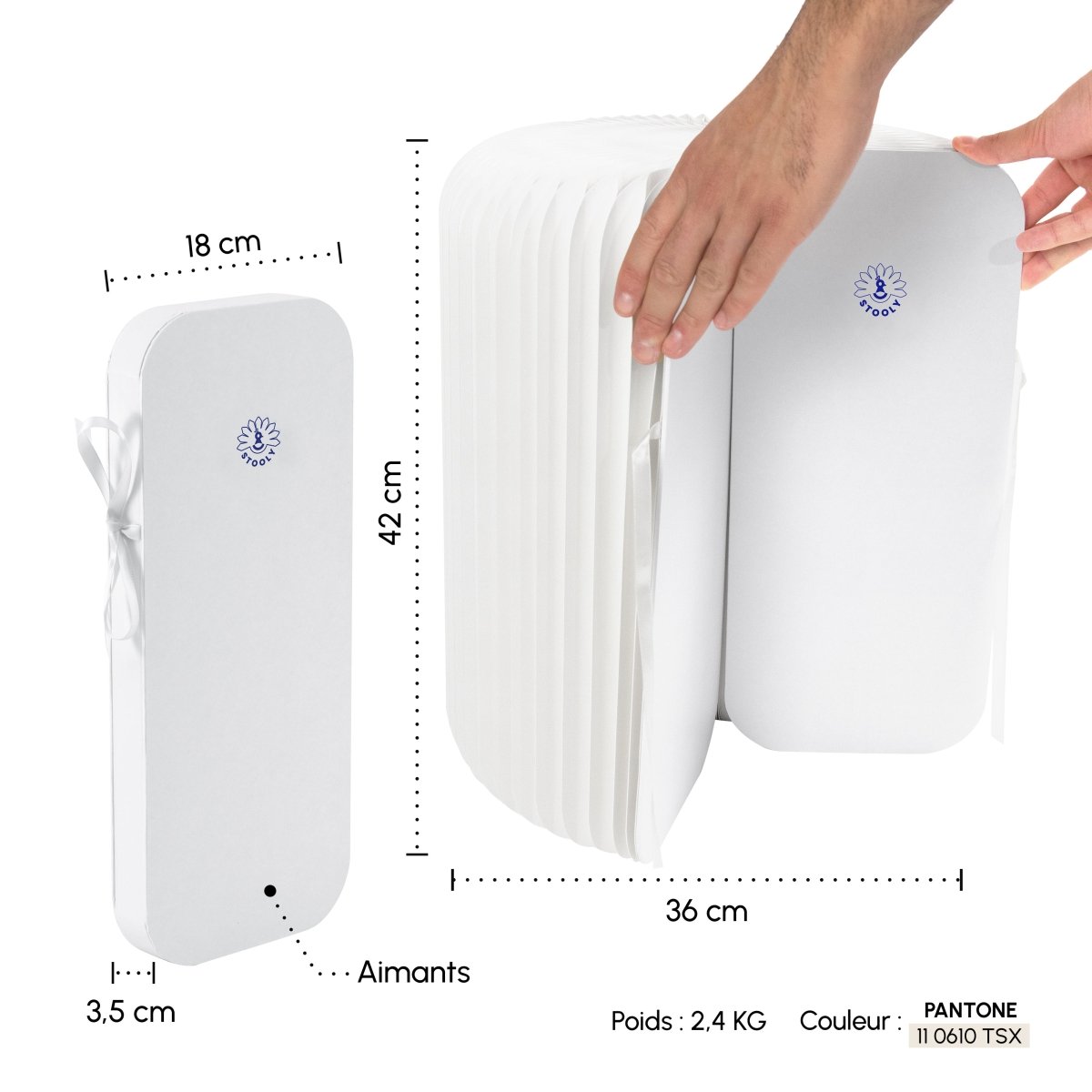 Tabouret pliable, Léon - Stooly