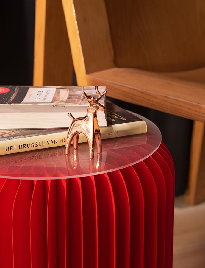 Tabouret en table basse