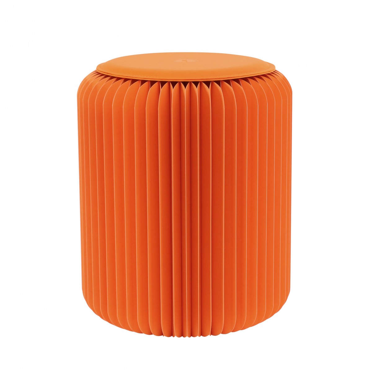 Tabouret orange 42 cm