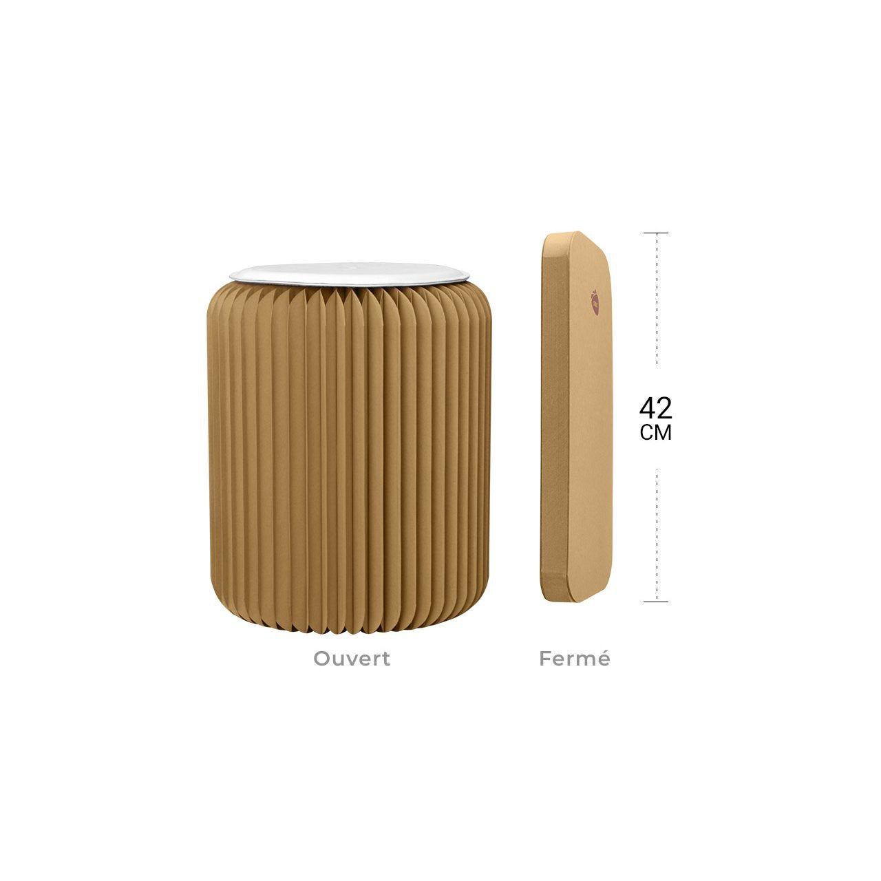 Dimensions du tabouret