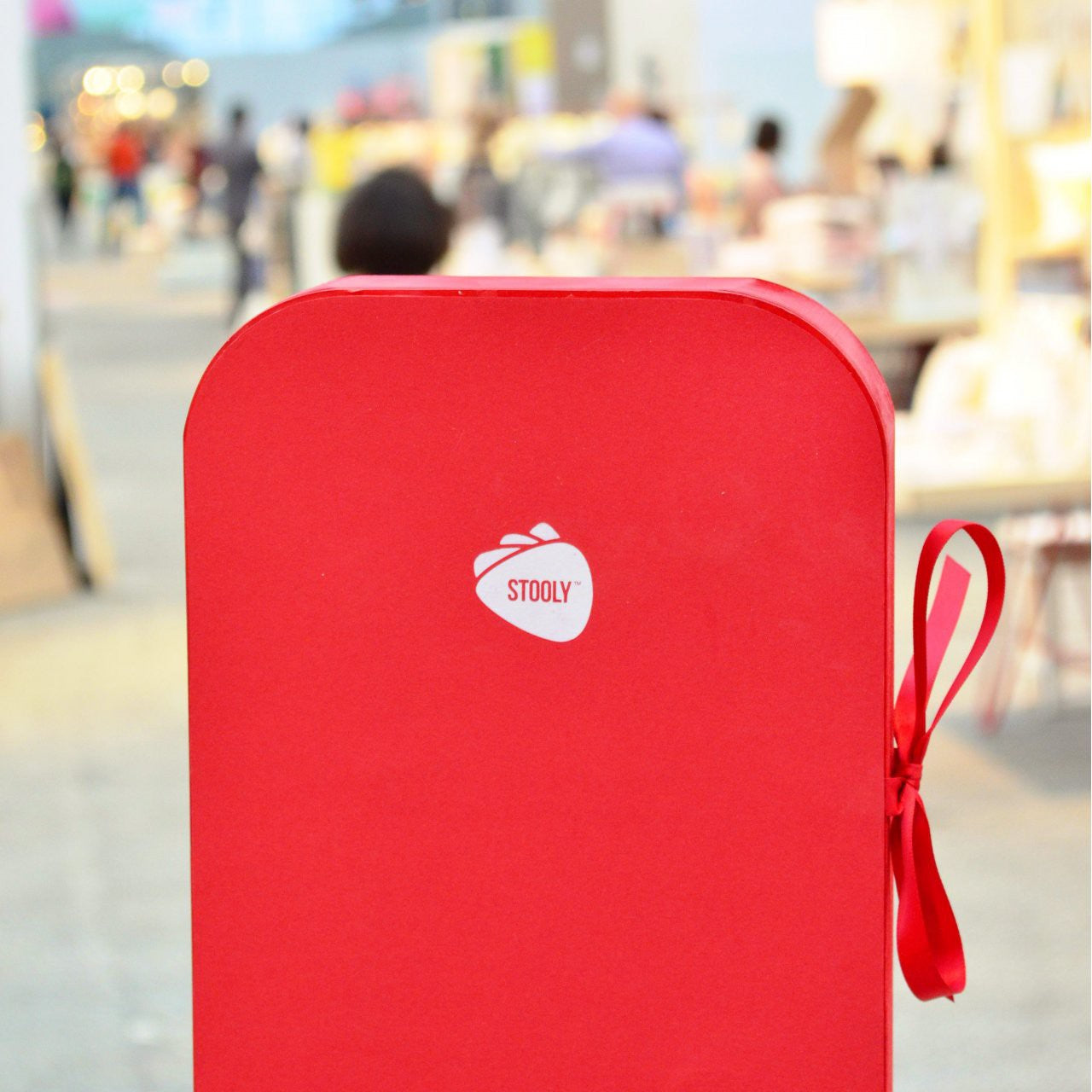 Tabouret pliable Rouge Pigalle, Léon - Stooly