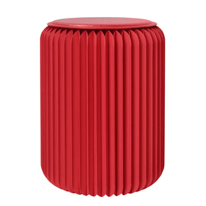 Tabouret pliable Rouge Pigalle, Léon - Stooly