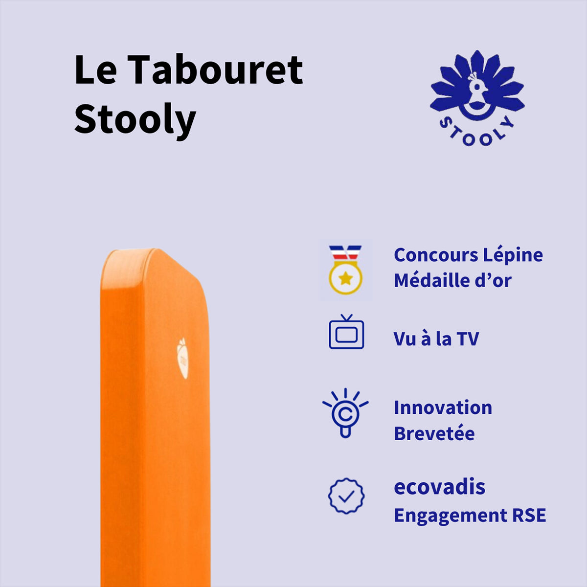 Photo de réassurance pour le tabouret pliable