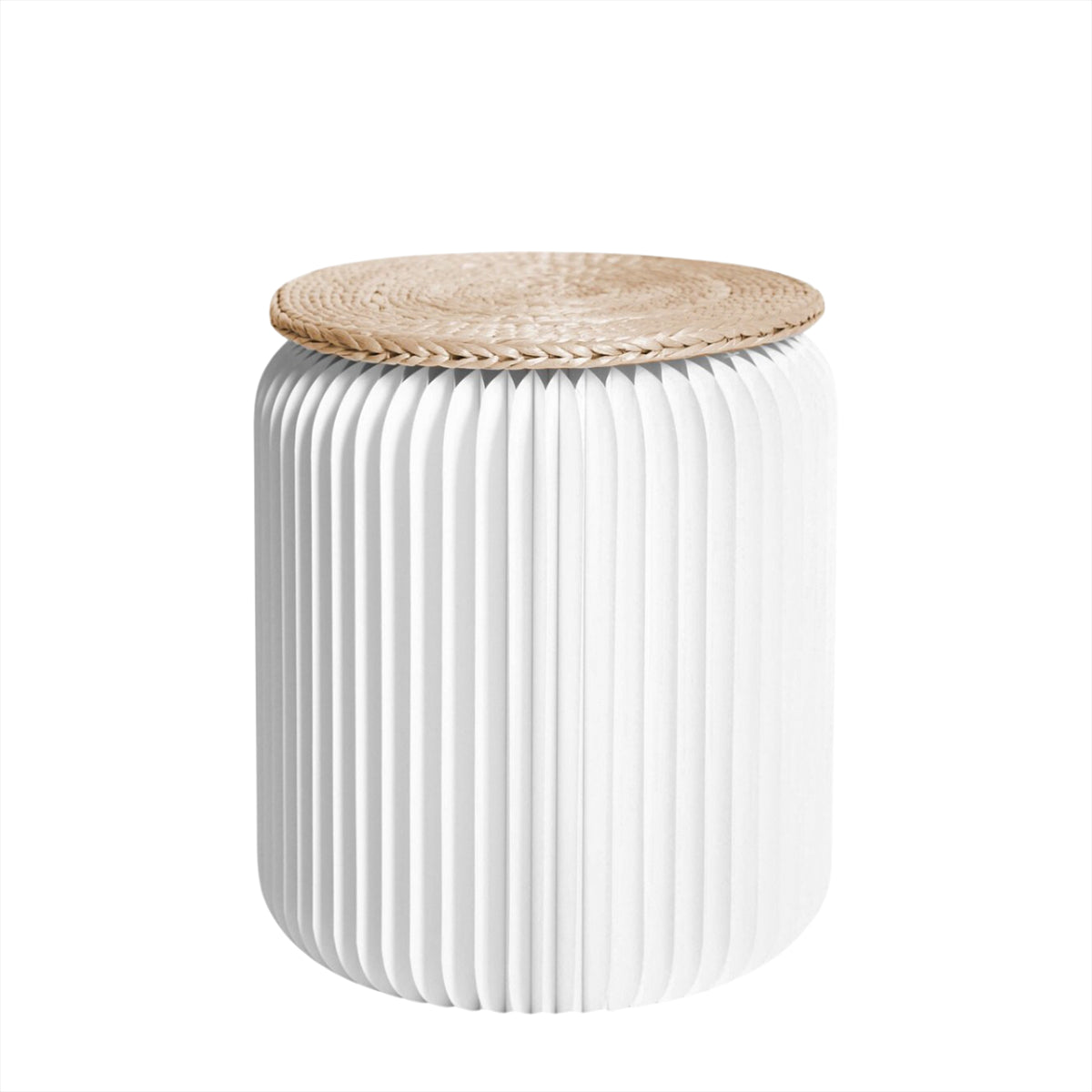 Tabouret blanc 35 cm