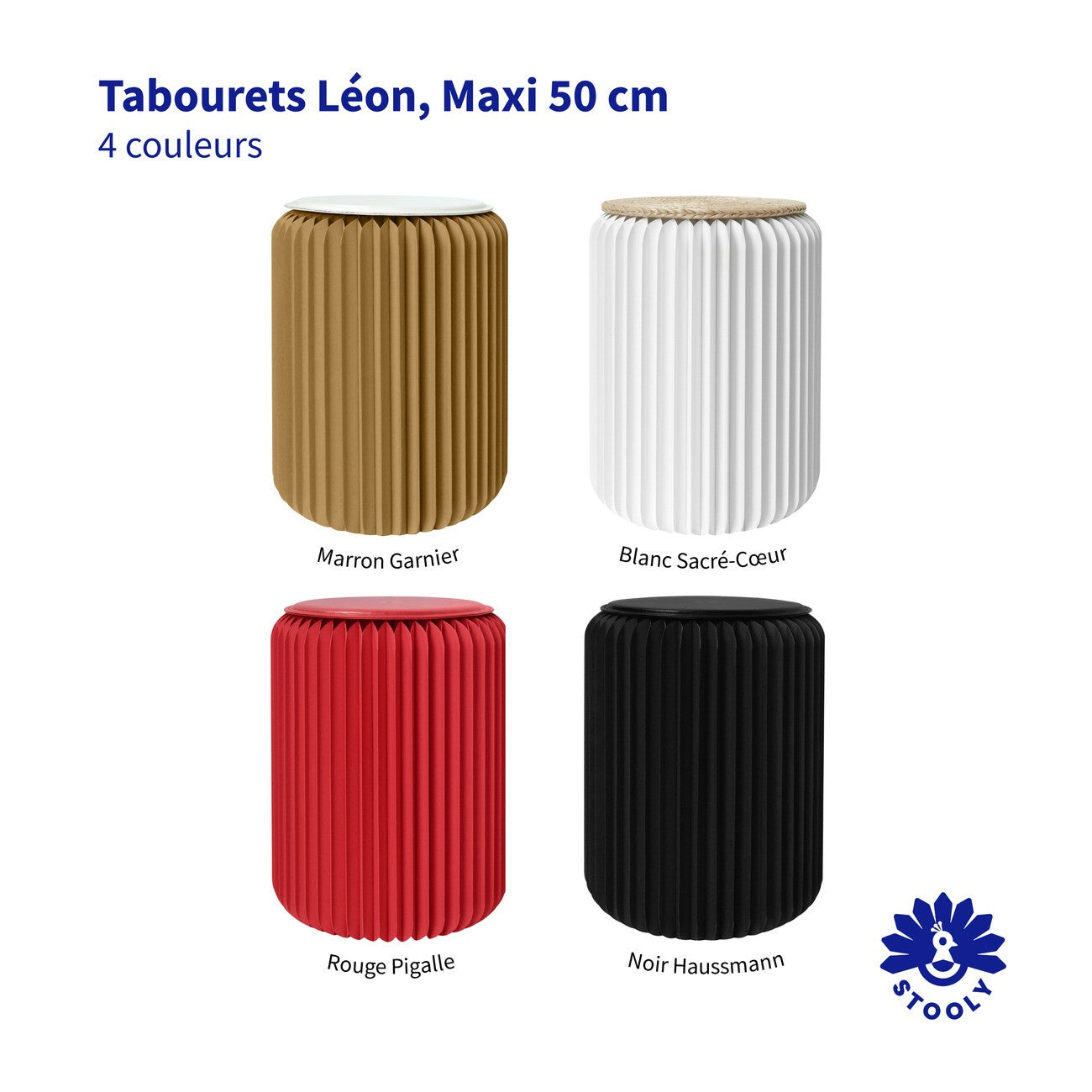 Tous les tabourets 50 cm