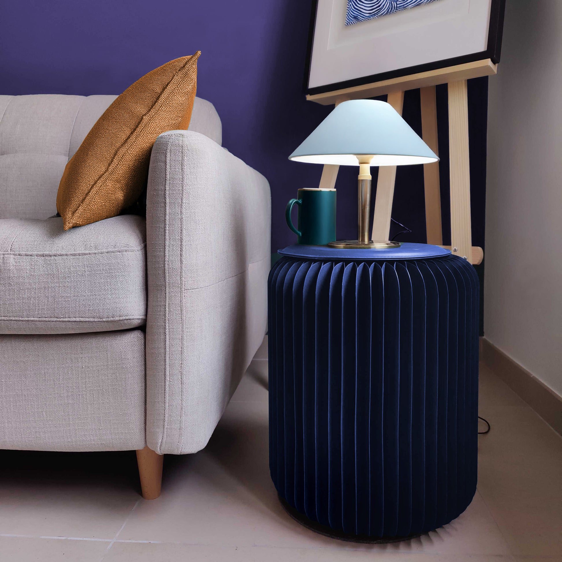 Tabouret pliable, Léon