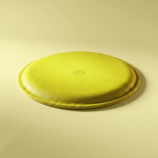 Faux leather seat cushion for stools