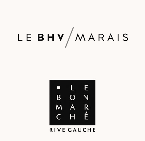 Le BHV et Le Bon Marché