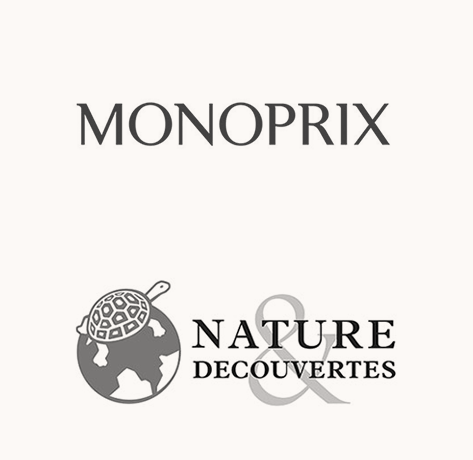 Monoprix et Nature et Découvertes