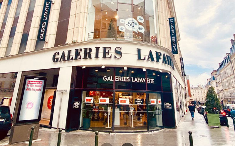 Vue sur la boutique Galeries Lafayette Orléans