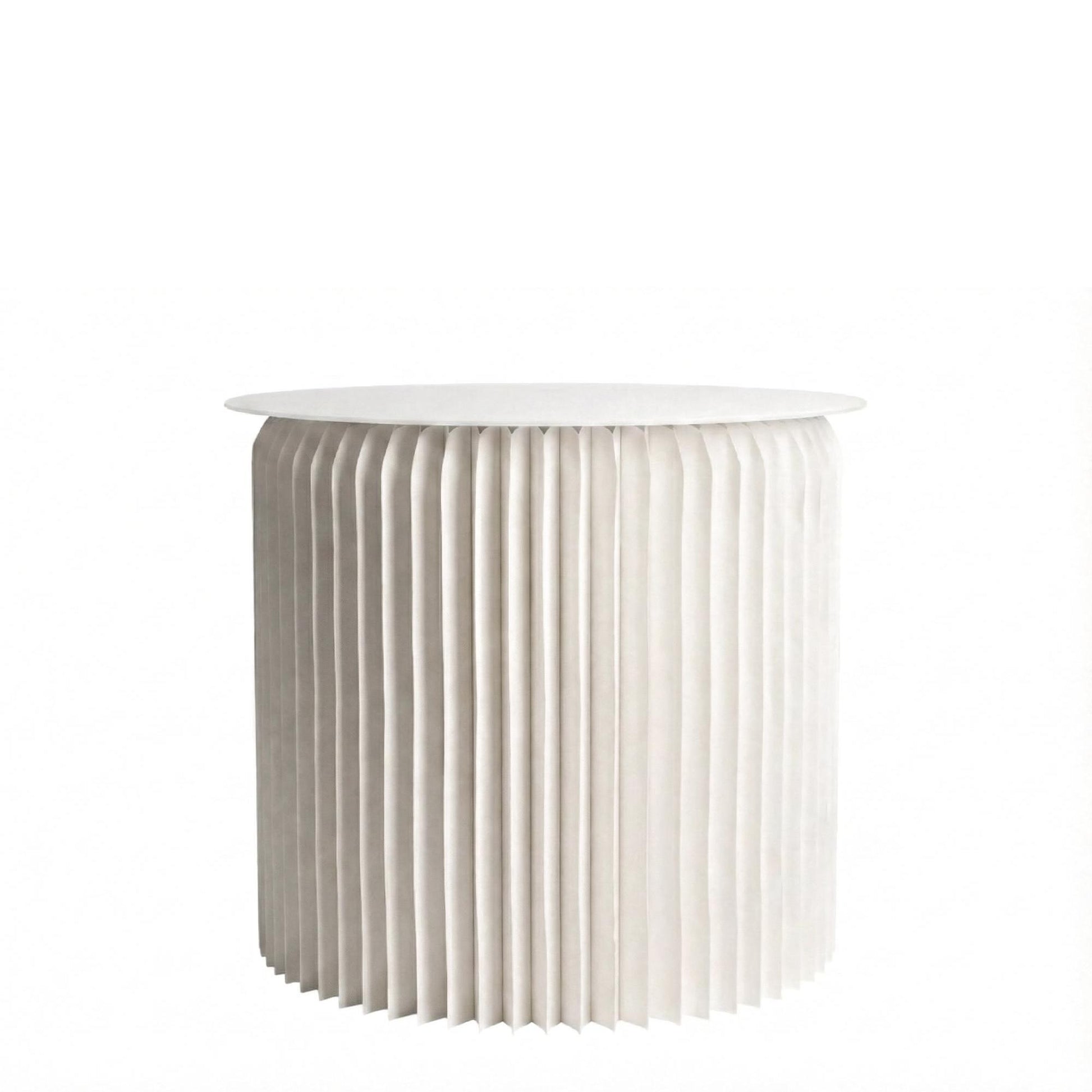 Folding round table, Anne