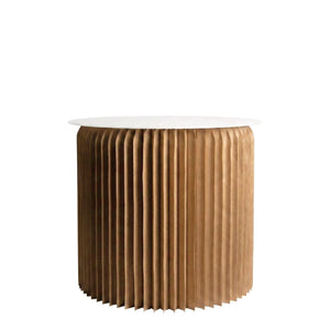 Folding round table, Anne