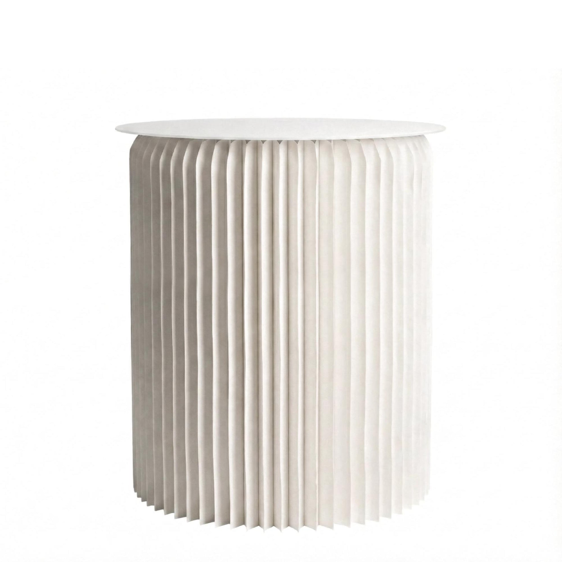 Folding round table, Anne