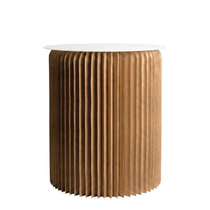 Folding round table, Anne