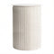 Table ronde pliable, Anne