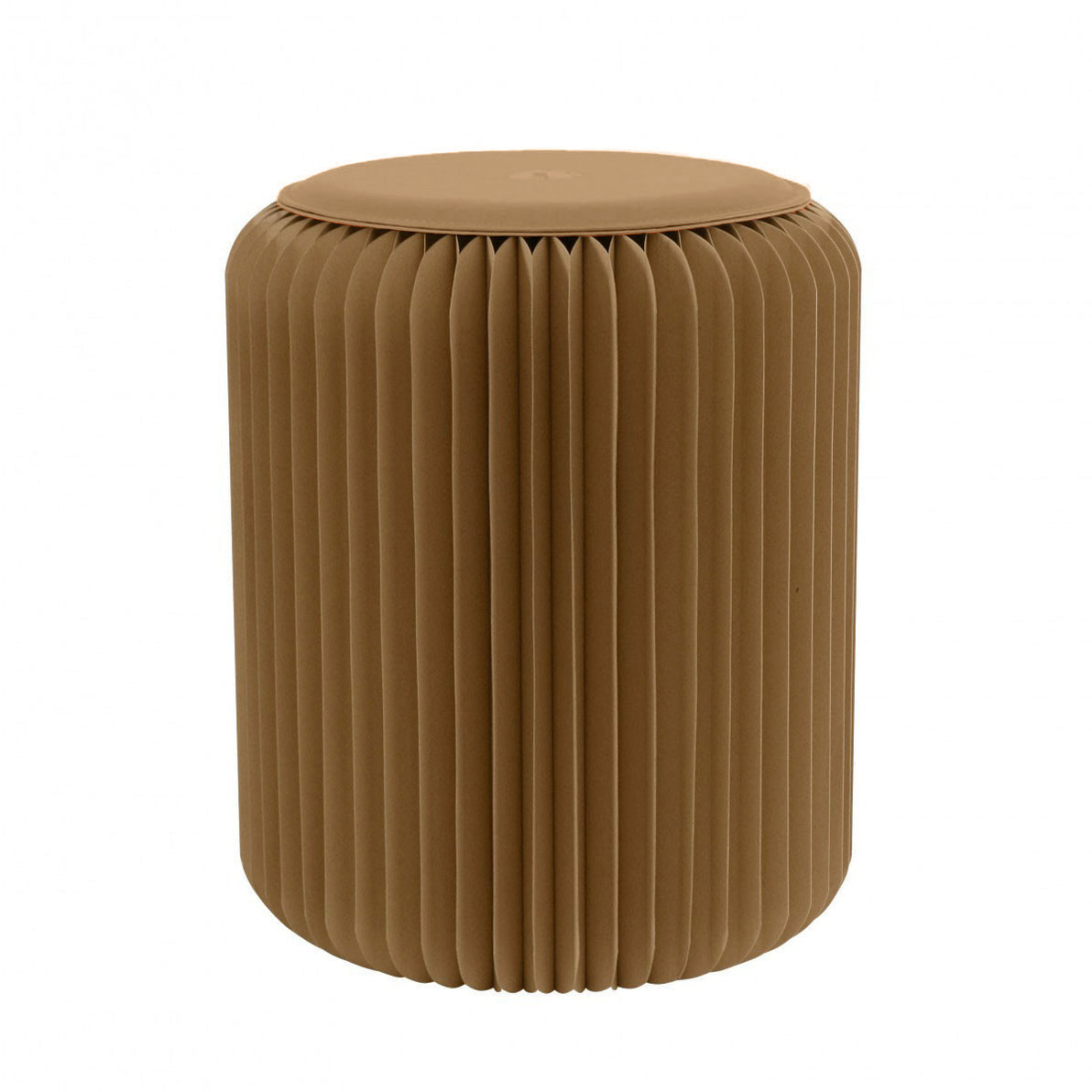 Tabouret pliable Marron Garnier, Léon