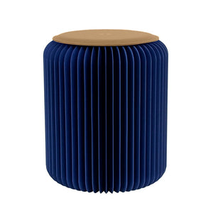 Tabouret pliable Bleu de Paris, Léon - Stooly