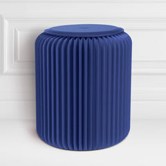 Tabouret pliable Bleu de Paris, Léon