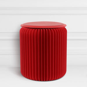 Tabouret pliable Rouge Pigalle, Léon - Stooly