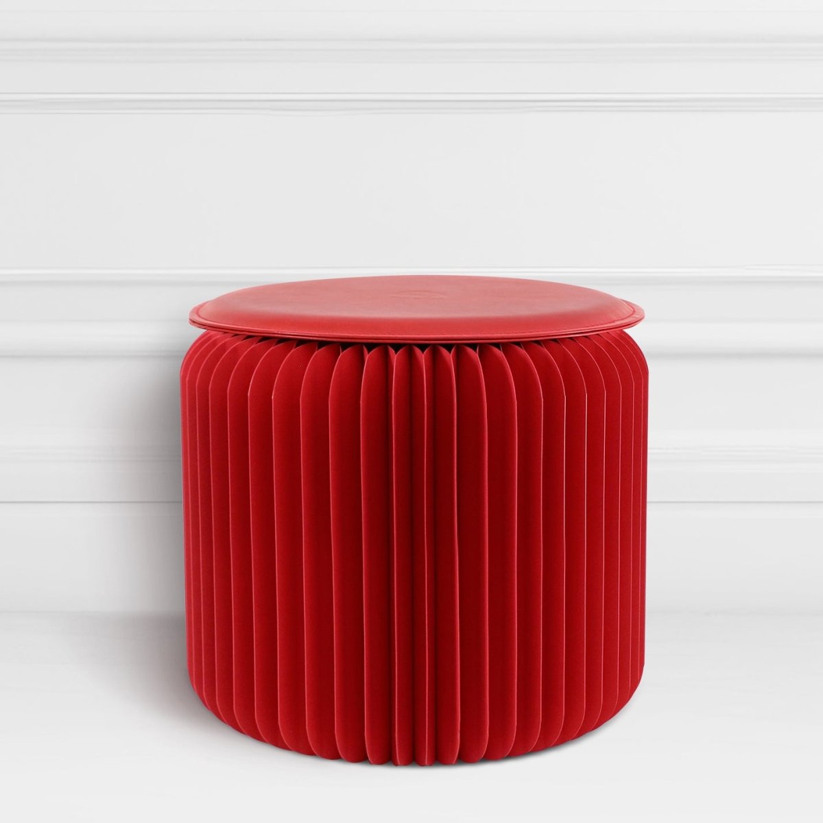 Tabouret pliable Rouge Pigalle, Léon - Stooly