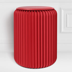 Tabouret pliable Rouge Pigalle, Léon - Stooly