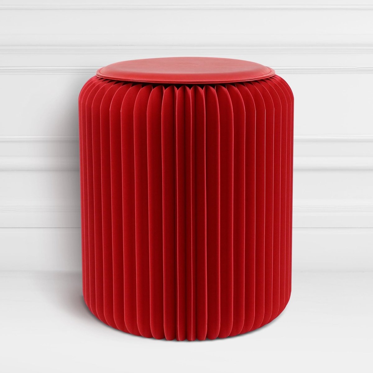 Tabouret pliable Rouge Pigalle, Léon - Stooly