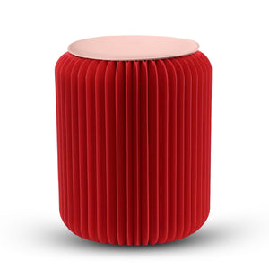 Tabouret pliable Rouge Pigalle, Léon - Stooly