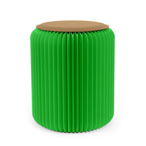 Tabouret pliable Vert Tuileries, Léon - Stooly