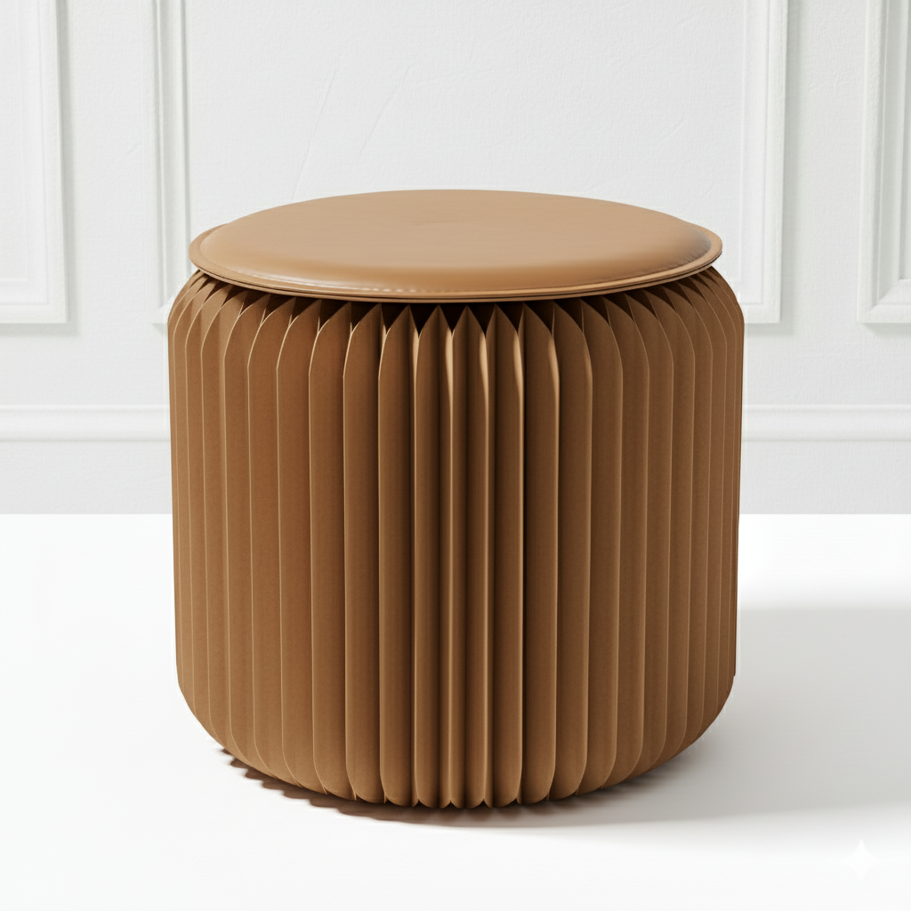 Tabouret pliable, Léon